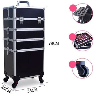 4 IN 1 MAKE UP TROLLEY BAG NAG0038