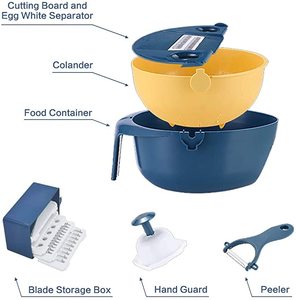 WET BASKET VEGETABLE CUTTER 9 IN 1 PP001