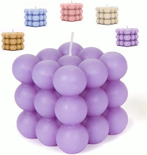 BUBBLE SCENTED CANDLE 012-4