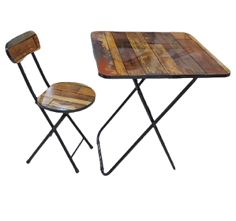 WOODEN TABLE WITH CHAIR SET DT-39C