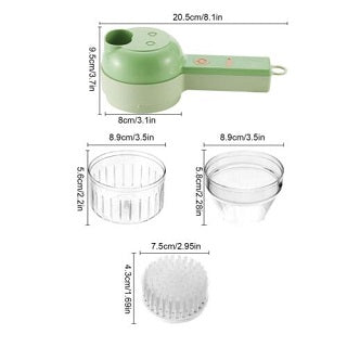 RECHARGEABLE ELECTRIC VEGETABLE SLICER 10296