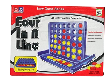 FOUR IN A LINE INTELLIGENCE BOARD GAME  17813