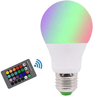 REMOTE CONTROL LED COLORFUL LAMP (CODE: RGB)