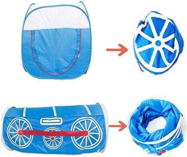 PORTABLE INDOOR / OUTDOOR TRAIN PLAY TENT 15209