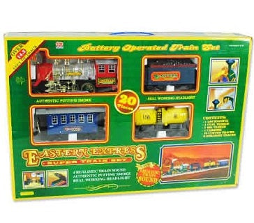 EASTERN EXPRESS BATTERY OPERATED TRAIN SET 2225