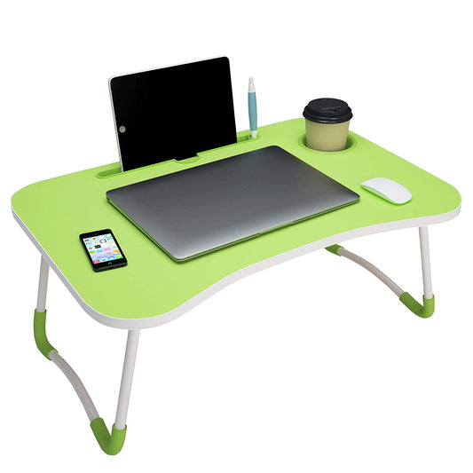 FOLDING LAPTOP TABLE WITH CUP HOLDER KHA01001