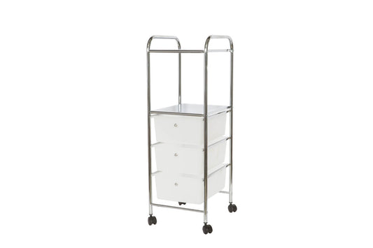 CHROME-WHITE RACK SET