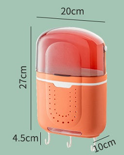 WALL MOUNTED KITCHEN PLASTIC HOLDER 338