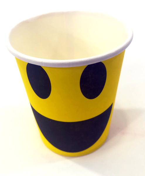 SMILEY FACE BIRTHDAY CUP SET OF 10