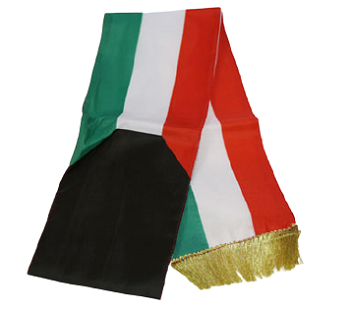 KUWAIT FLAG NYLON SCARF SCA001