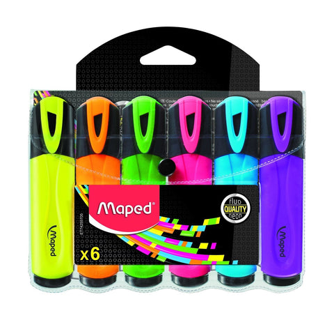 MAPED  HIGHLIGHTERS NEON