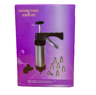 BISCUITS COOKIE PRESS AND ICING SET BEE001