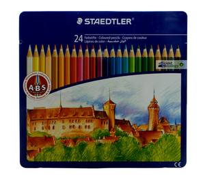 STEADTLER NORIS COLOR PENCILS 24 PCS IRON PACK