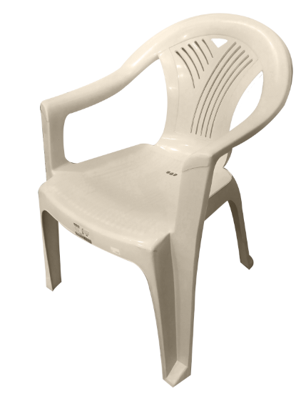 PLASTIC CHAIR WITH ARMS