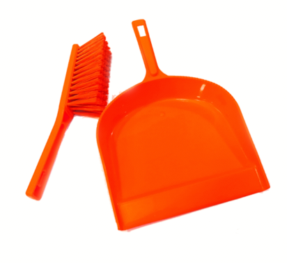 مجموعة فرشاة مع مقلاة