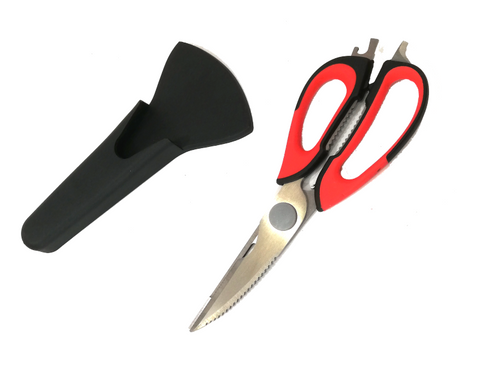 METAL FISH SCISSOR WITH ABS HANDLE AND COVER