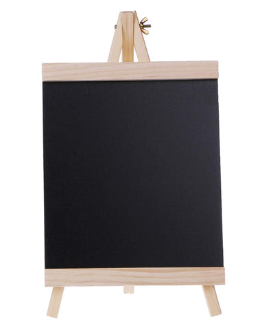 WOODEN BLACK BOARD STAND