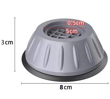 4 PC SILENT RUBBER FEET WASHER / REFRIGERATOR Z6201