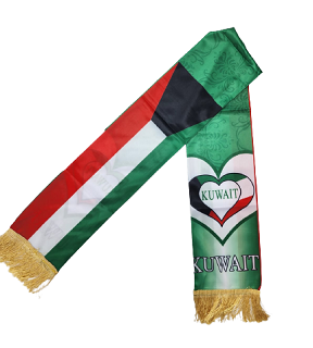 KUWAIT FLAG COTTON SCARF SCA002