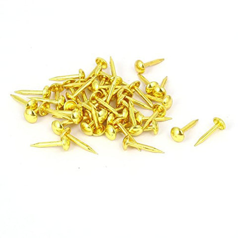 Gold Iron Pins 50 Pcs