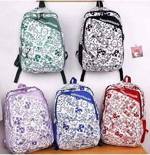 CANVAS WATER RESISTANT BACKPACK 012-21