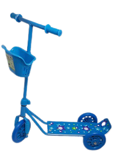 KIDS SCOOTER WITH BASKET