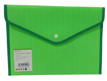 HEAVY DUTY FILE BAG WITH BUTTON 5505A4