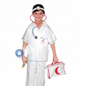 DOCTOR COSTUME WITH ACCESSORIES