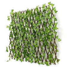 ARTIFICIAL EXTENDABLE GRASS FENCE FOR DECORATION 0391-4