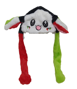 BABY KUWAIT FLAG HAT WITH LIGHT