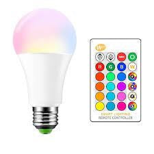REMOTE CONTROL LED COLORFUL LAMP (CODE: RGB)