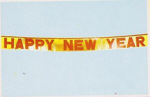 HAPPY NEW YEAR FOIL BANNER