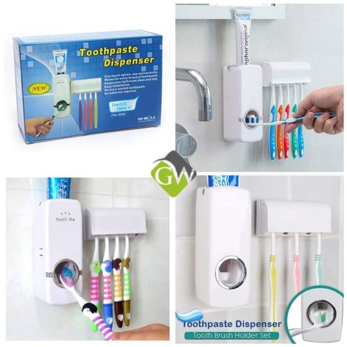PLASTIC TOOTHPASTE DISPENSER