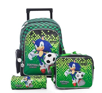 14" ORIGINAL BOYS TROLLEY BAG SET OF 3 BAR-05