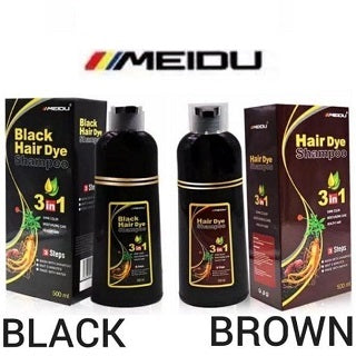 MEIDU 3 IN 1 HAIR DYE SHAMPOO SW/35