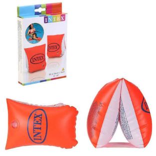 INTEX DELUXE ARM BANDS ORANGE  58642NP