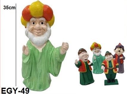 PLASTIC RAMADAN CHARACTERS 35 CM ( EGY-49)