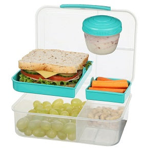 SISTEMA TO GO BENTO PLASTIC LUNCH BOX 55.7 Ounces SIT007