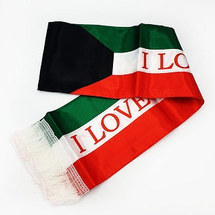 KUWAIT FLAG NYLON SCARF SCA001