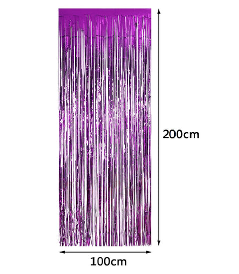 FOIL FRINGE CURTAIN
