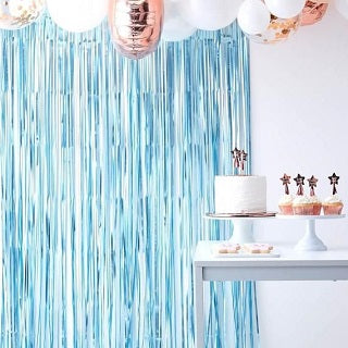 FOIL FRINGE CURTAIN