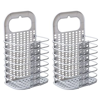 FOLDABLE PLASTIC HANGING BASKET BAS001