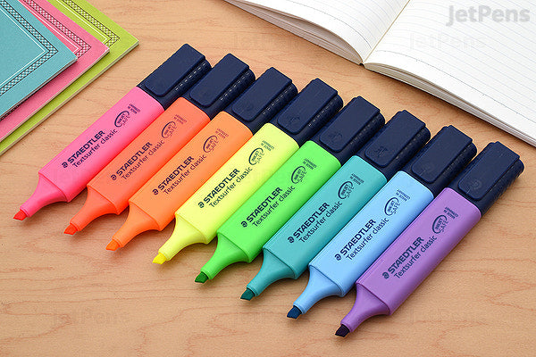 STEADTLER STICK TEXTSURFER CLASSIC HIGHLIGHTER PACKS
