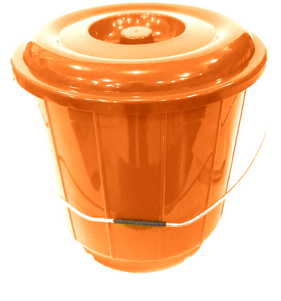 PLASTIC TUB WITH LID