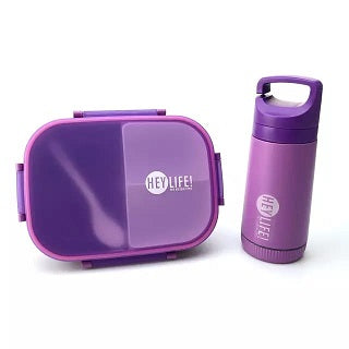 CHILDREN SCHOOL LUNCH BOX WITH WATER BOTTLE SET A189