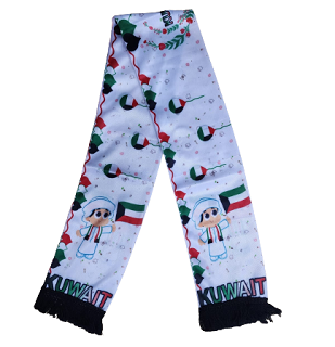 KIDS KUWAIT SCARF 95 CM SCA005