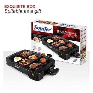 SONIFER 1500 WATT MULTI PORTION GRILL 53SF6074