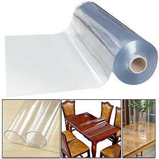 TRANSPARENT TABLE COVER - WIDTH 140 CM